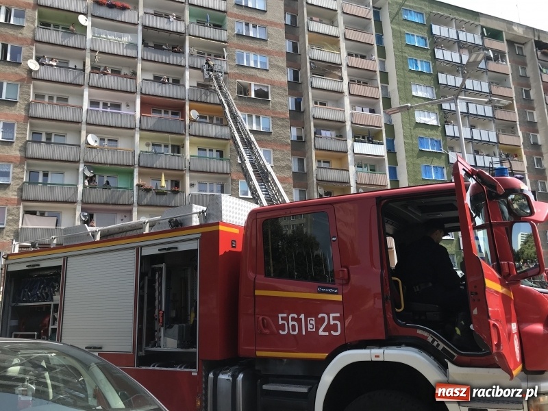 Zdjęcie w galerii na portalu naszraciborz.pl: Spalona potrawa postawiła na nogi cztery zastępy strażaków wiadomości z regionu