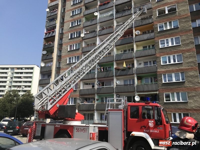 Zdjęcie w galerii na portalu naszraciborz.pl: Spalona potrawa postawiła na nogi cztery zastępy strażaków wiadomości z regionu