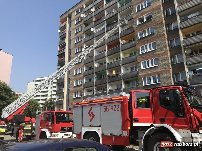 Zdjęcie w galerii na portalu naszraciborz.pl: Spalona potrawa postawiła na nogi cztery zastępy strażaków wiadomości z regionu