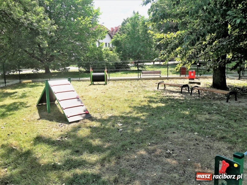 Zdjęcie w galerii na portalu naszraciborz.pl: Przy Warszawskiej powstał wybieg dla psów wiadomości z regionu