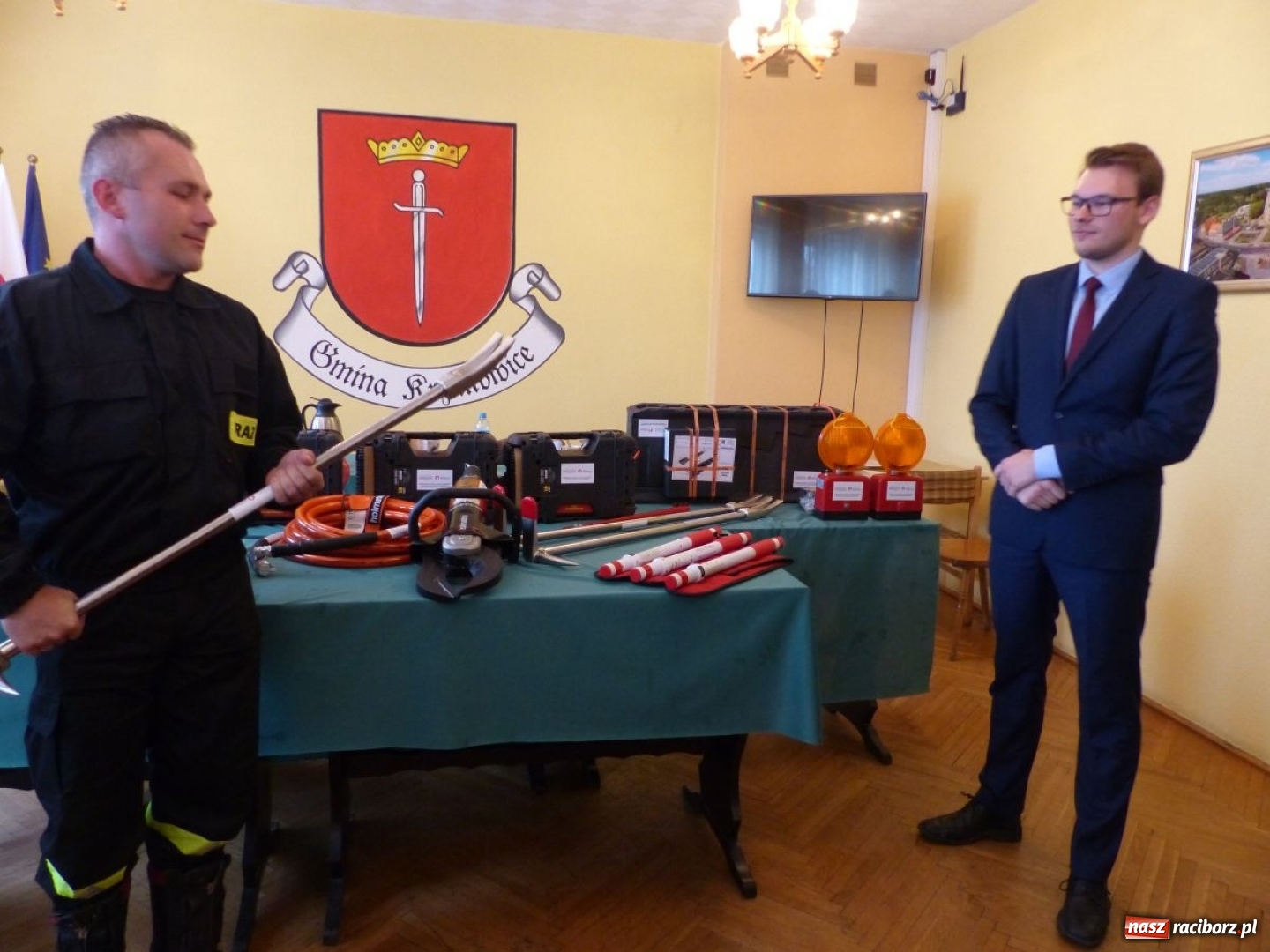 Zdjęcie w galerii na portalu naszraciborz.pl: Jednostki OSP z gminy Krzanowice z nowym sprzętem ratowniczym wiadomości z regionu