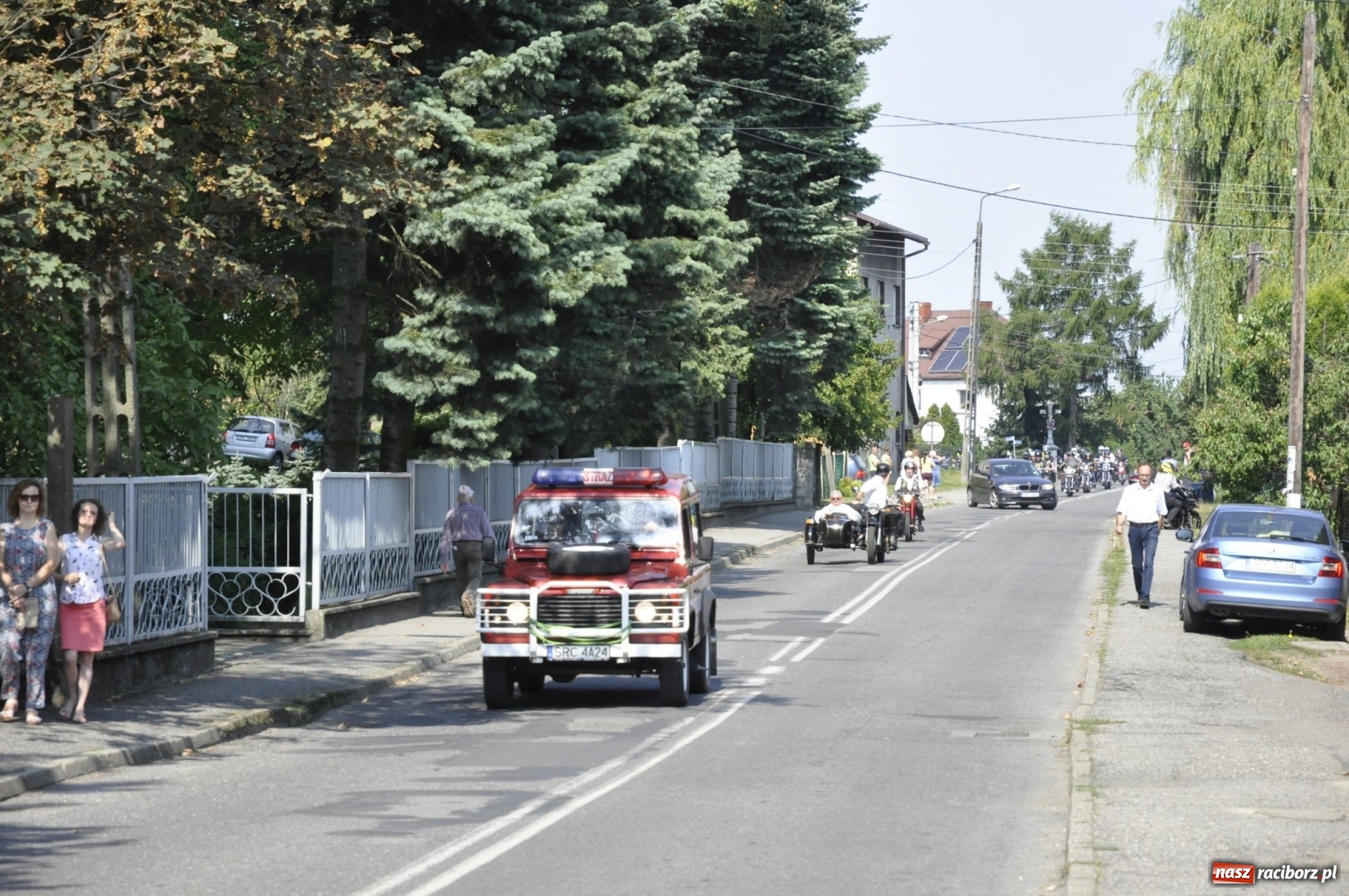 Zdjęcie w galerii na portalu naszraciborz.pl: Odpustowa parada motocyklistów w Pogrzebieniu. Najstarsza taka na Śląsku wiadomości z regionu