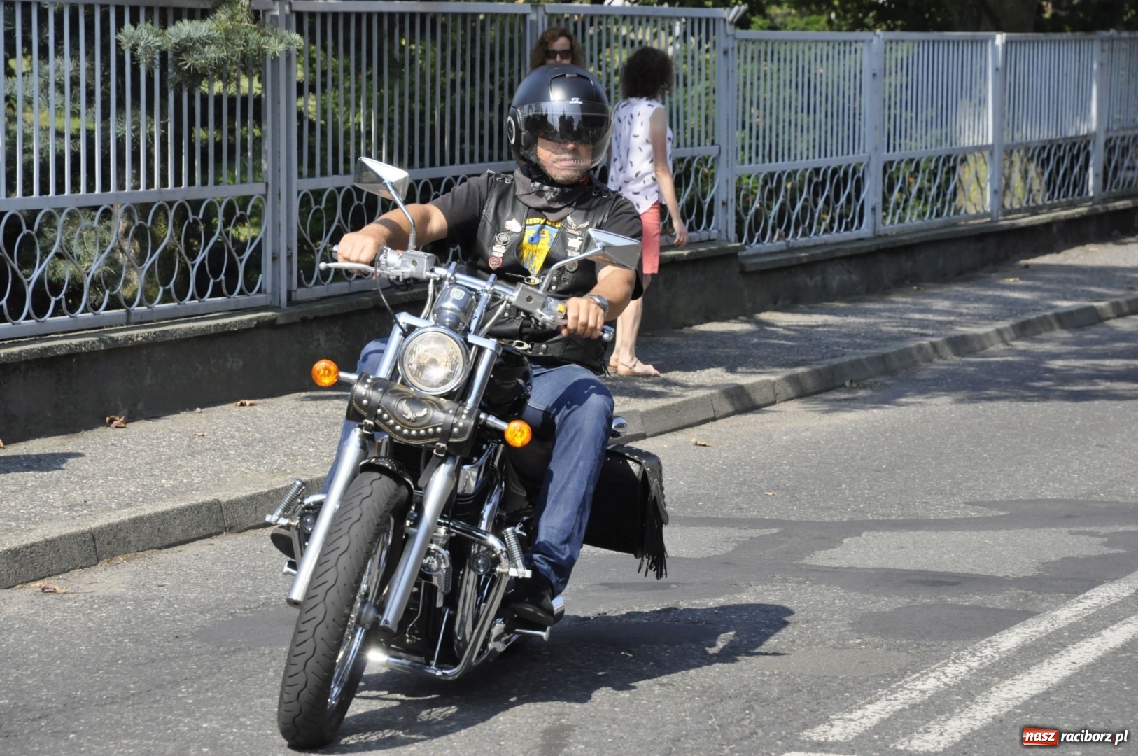 Zdjęcie w galerii na portalu naszraciborz.pl: Odpustowa parada motocyklistów w Pogrzebieniu. Najstarsza taka na Śląsku wiadomości z regionu