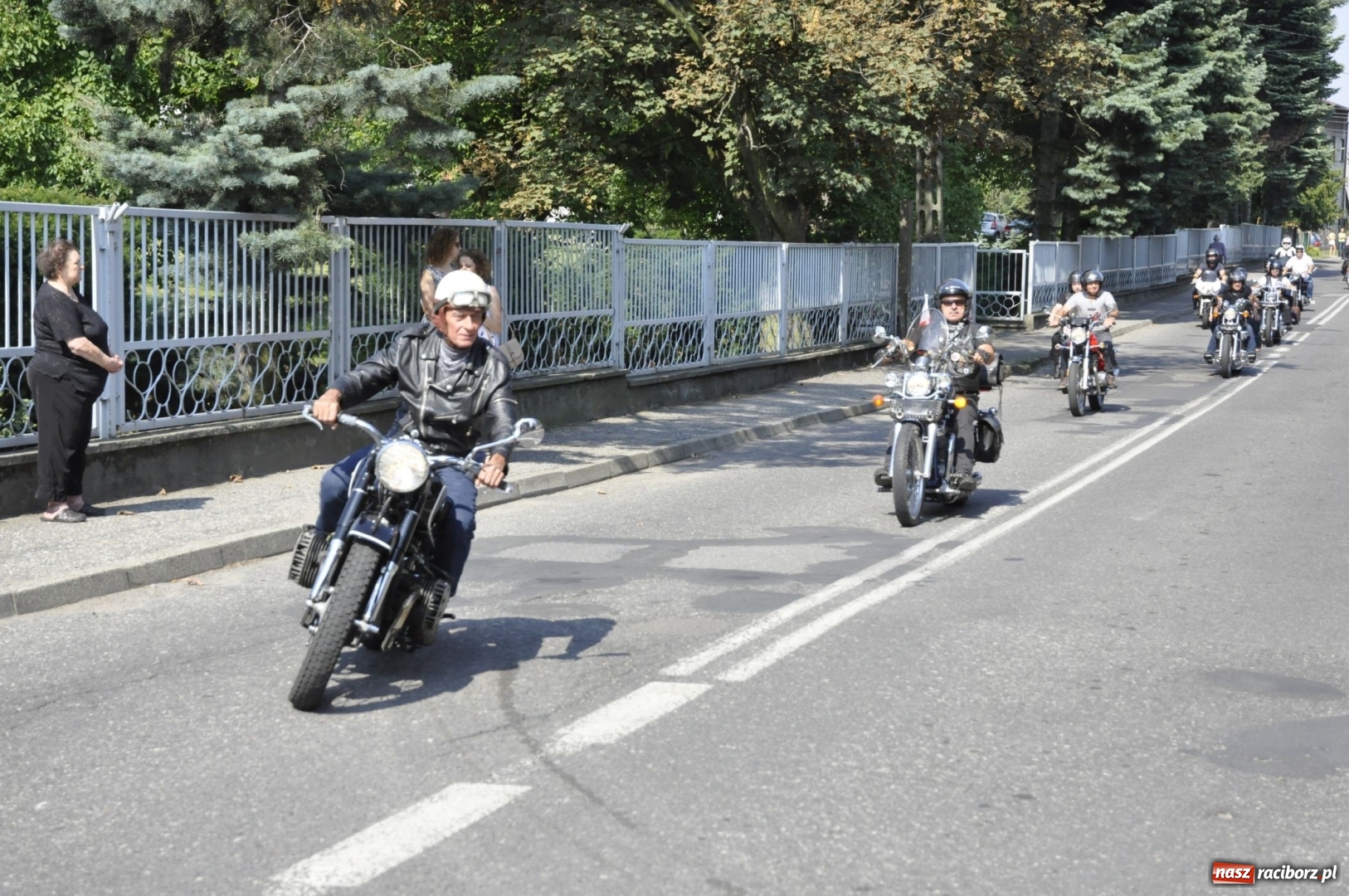 Zdjęcie w galerii na portalu naszraciborz.pl: Odpustowa parada motocyklistów w Pogrzebieniu. Najstarsza taka na Śląsku wiadomości z regionu