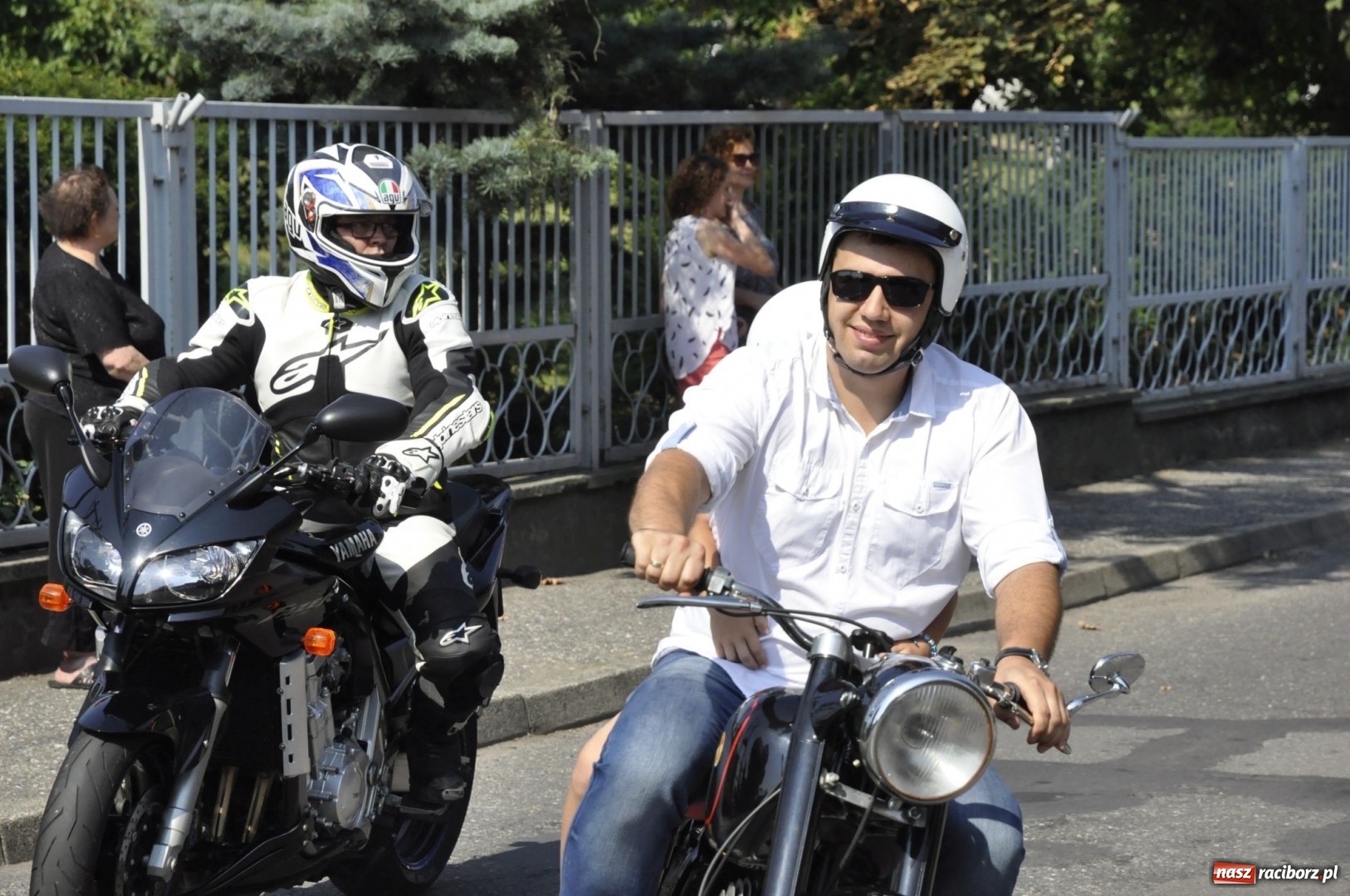 Zdjęcie w galerii na portalu naszraciborz.pl: Odpustowa parada motocyklistów w Pogrzebieniu. Najstarsza taka na Śląsku wiadomości z regionu