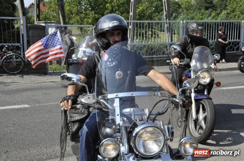 Zdjęcie w galerii na portalu naszraciborz.pl: Odpustowa parada motocyklistów w Pogrzebieniu. Najstarsza taka na Śląsku wiadomości z regionu