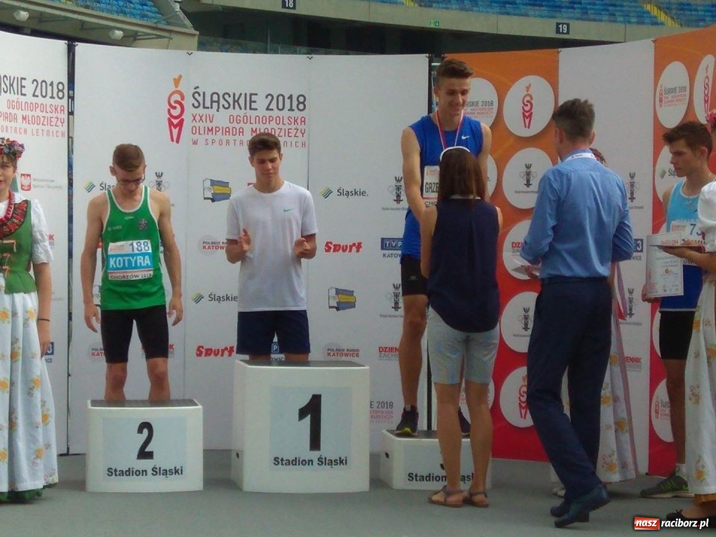 Zdjęcie w galerii na portalu naszraciborz.pl: Medale raciborskich lekkoatletów na Olimpiadzie Młodzieży wiadomości z regionu