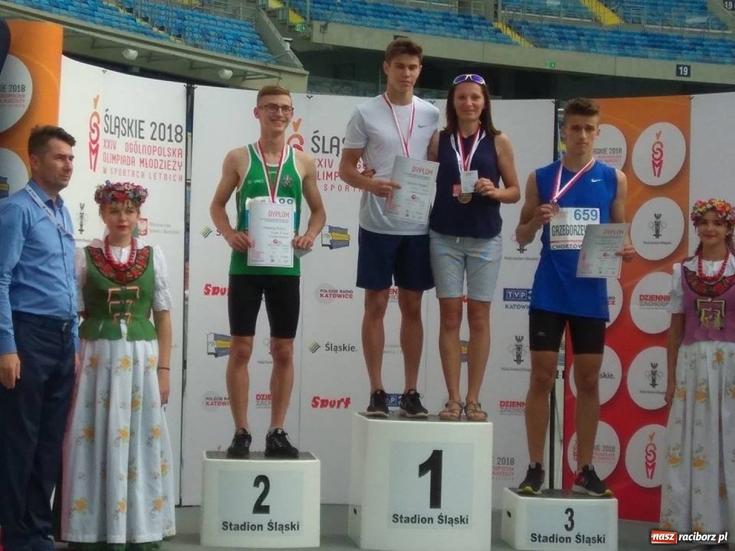 Zdjęcie w galerii na portalu naszraciborz.pl: Medale raciborskich lekkoatletów na Olimpiadzie Młodzieży wiadomości z regionu