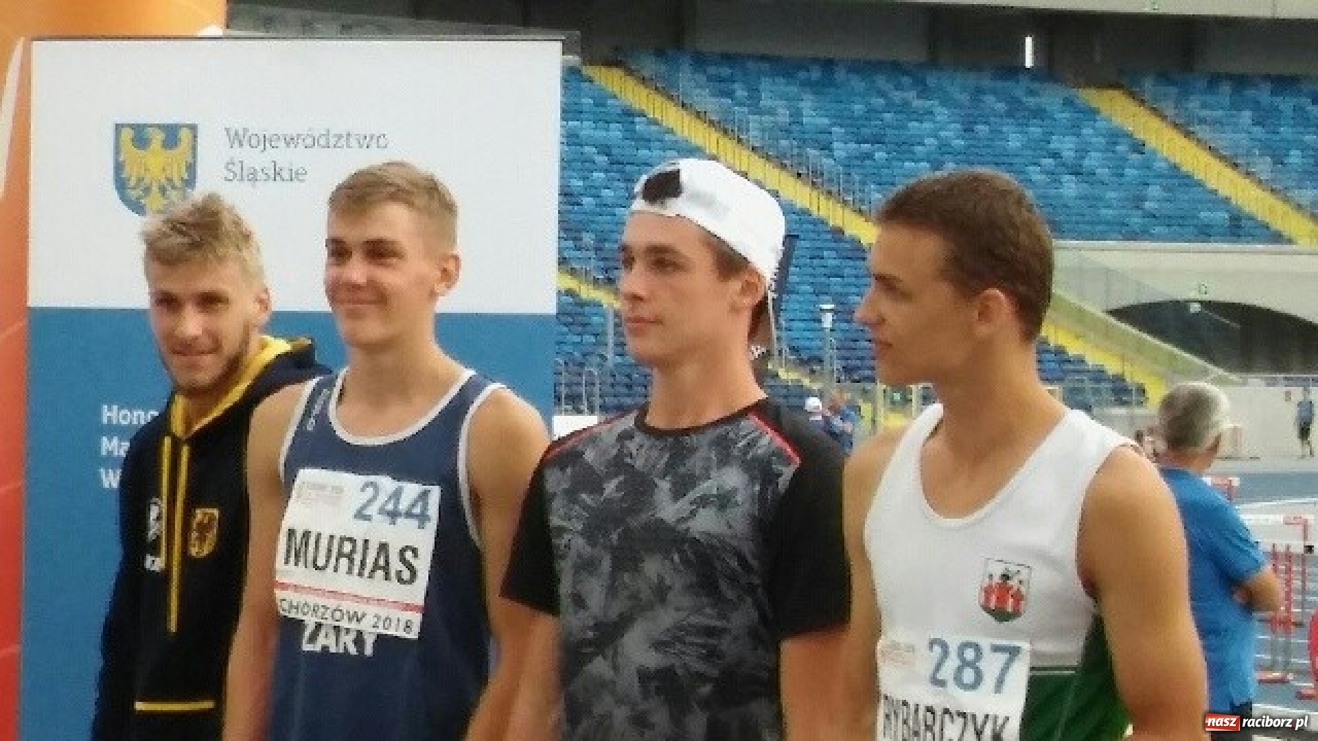 Zdjęcie w galerii na portalu naszraciborz.pl: Medale raciborskich lekkoatletów na Olimpiadzie Młodzieży wiadomości z regionu