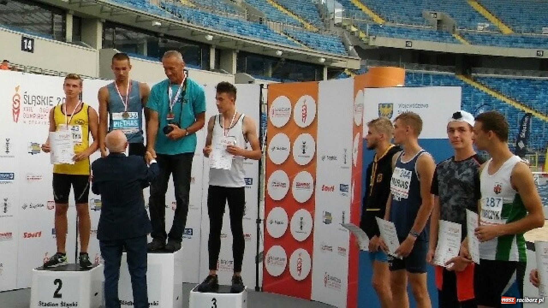 Zdjęcie w galerii na portalu naszraciborz.pl: Medale raciborskich lekkoatletów na Olimpiadzie Młodzieży wiadomości z regionu