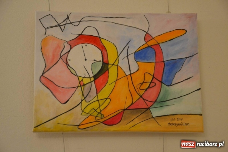 Zdjęcie w galerii na portalu naszraciborz.pl: Barwy i kształty dzieciństwa oraz Taki pejzaż – wernisaż wystawy na Zamku Piastowskim  wiadomości z regionu