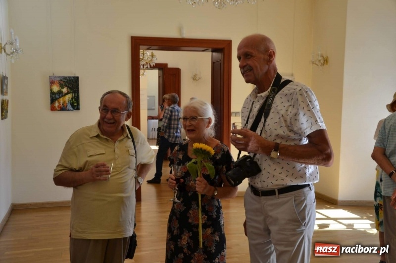Zdjęcie w galerii na portalu naszraciborz.pl: Barwy i kształty dzieciństwa oraz Taki pejzaż – wernisaż wystawy na Zamku Piastowskim  wiadomości z regionu