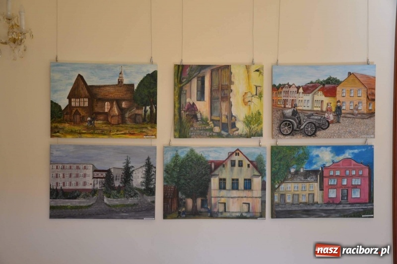 Zdjęcie w galerii na portalu naszraciborz.pl: Barwy i kształty dzieciństwa oraz Taki pejzaż – wernisaż wystawy na Zamku Piastowskim  wiadomości z regionu