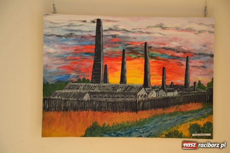 Zdjęcie w galerii na portalu naszraciborz.pl: Barwy i kształty dzieciństwa oraz Taki pejzaż – wernisaż wystawy na Zamku Piastowskim  wiadomości z regionu