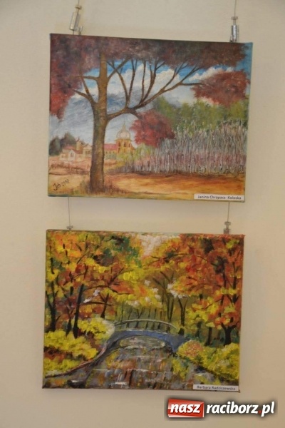 Zdjęcie w galerii na portalu naszraciborz.pl: Barwy i kształty dzieciństwa oraz Taki pejzaż – wernisaż wystawy na Zamku Piastowskim  wiadomości z regionu
