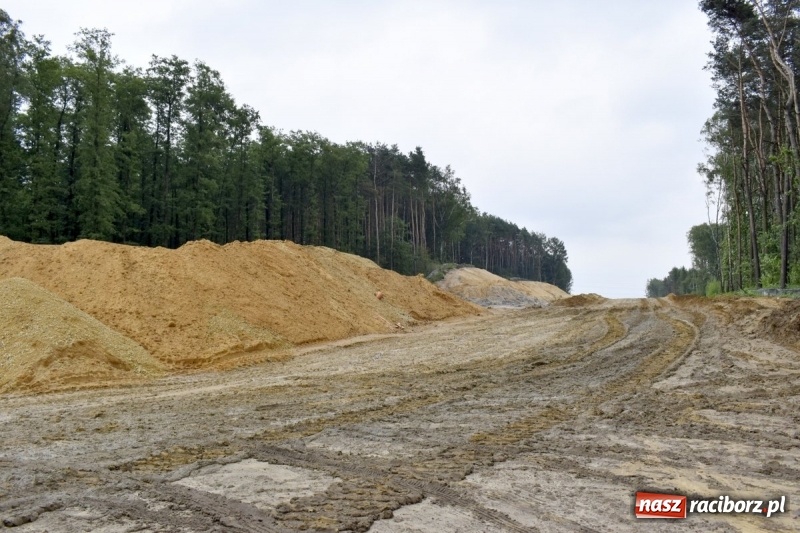 Zdjęcie w galerii na portalu naszraciborz.pl: Gotowy jest pierwszy kilometr drogi Racibórz-Pszczyna wiadomości z regionu