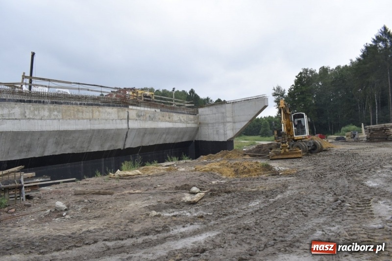 Zdjęcie w galerii na portalu naszraciborz.pl: Gotowy jest pierwszy kilometr drogi Racibórz-Pszczyna wiadomości z regionu