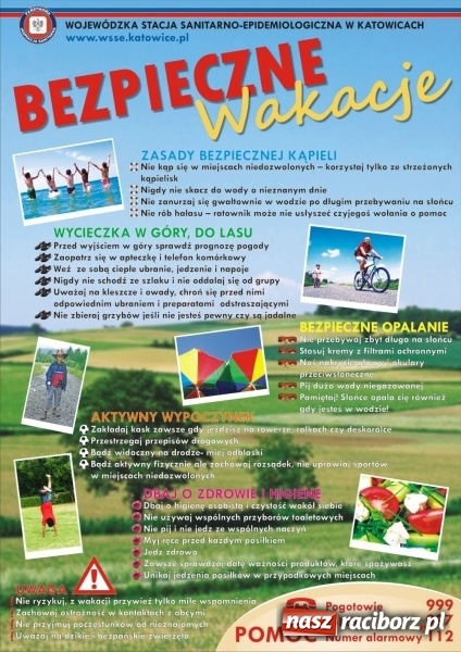 Zdjęcie w galerii na portalu naszraciborz.pl: Bezpieczne Wakacje wiadomości z regionu