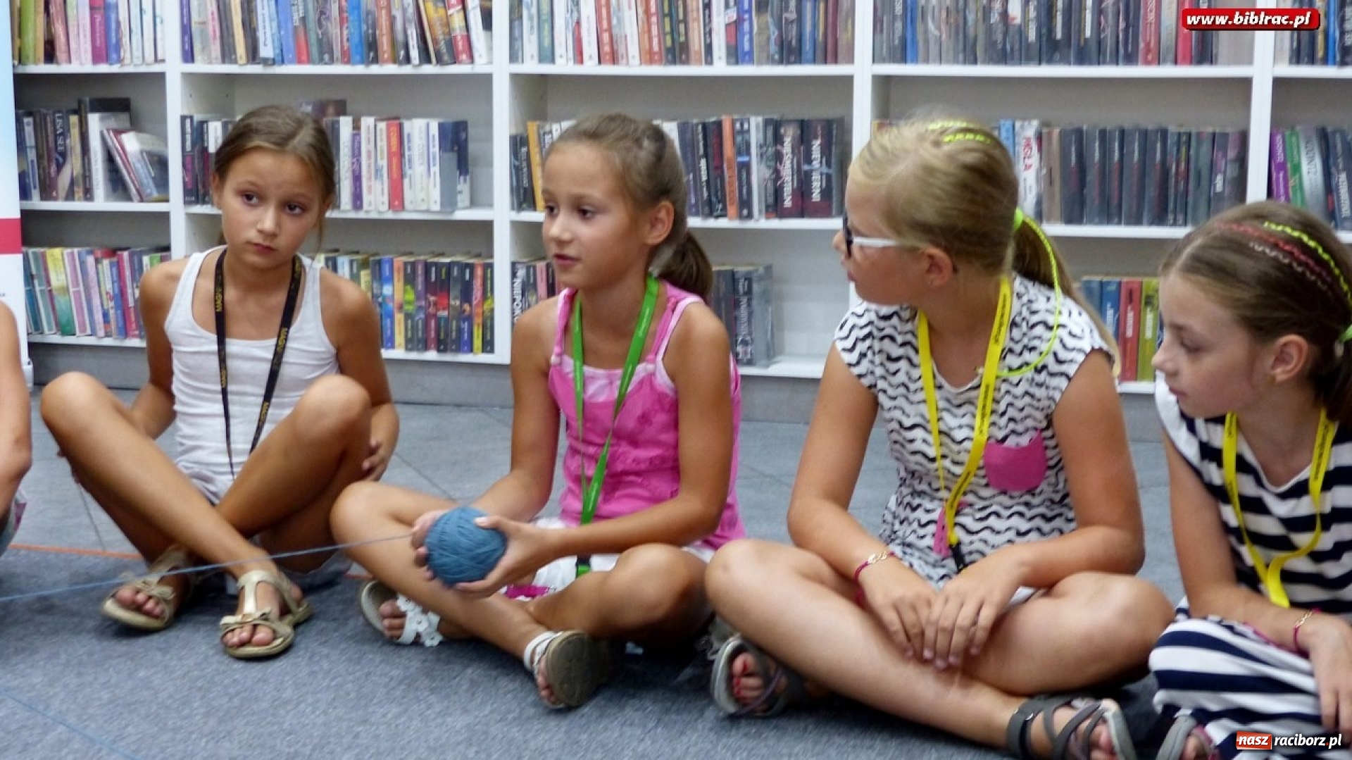 Zdjęcie w galerii na portalu naszraciborz.pl: Sieciaki na wakacjach w raciborskiej bibliotece wiadomości z regionu