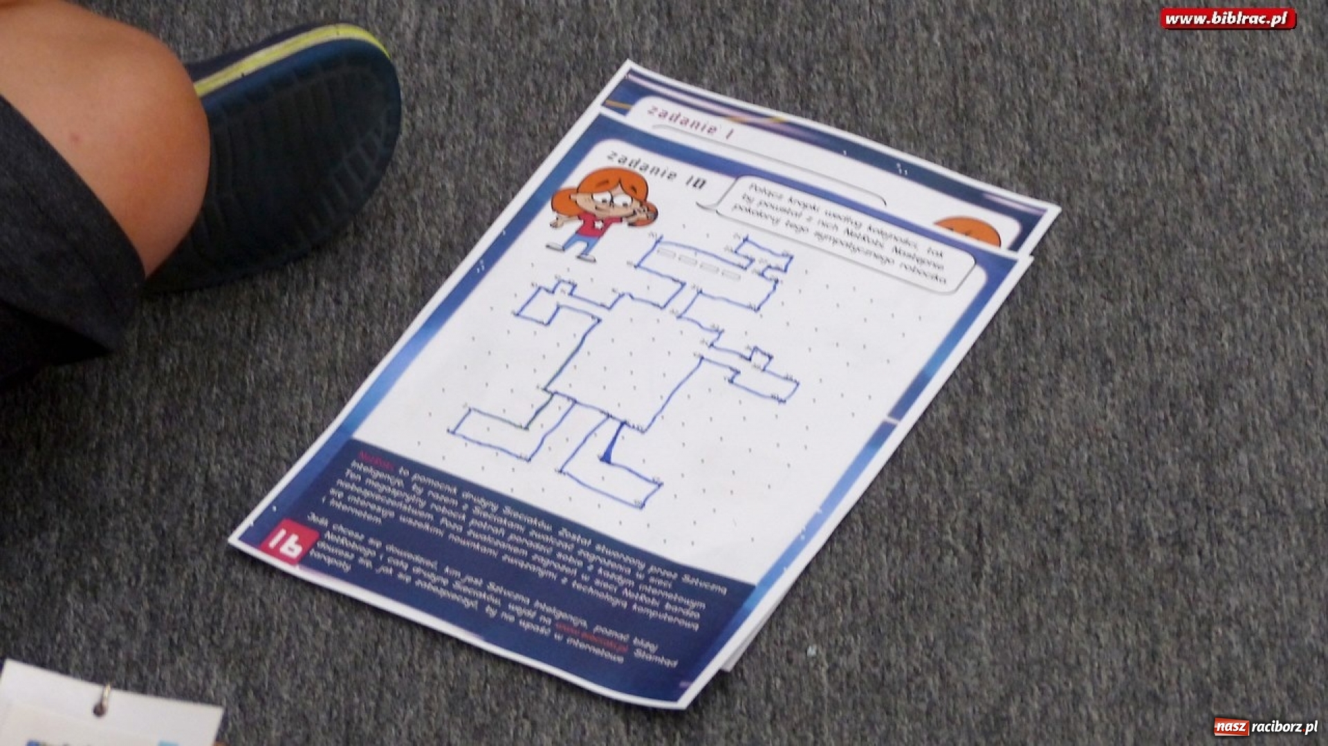 Zdjęcie w galerii na portalu naszraciborz.pl: Sieciaki na wakacjach w raciborskiej bibliotece wiadomości z regionu