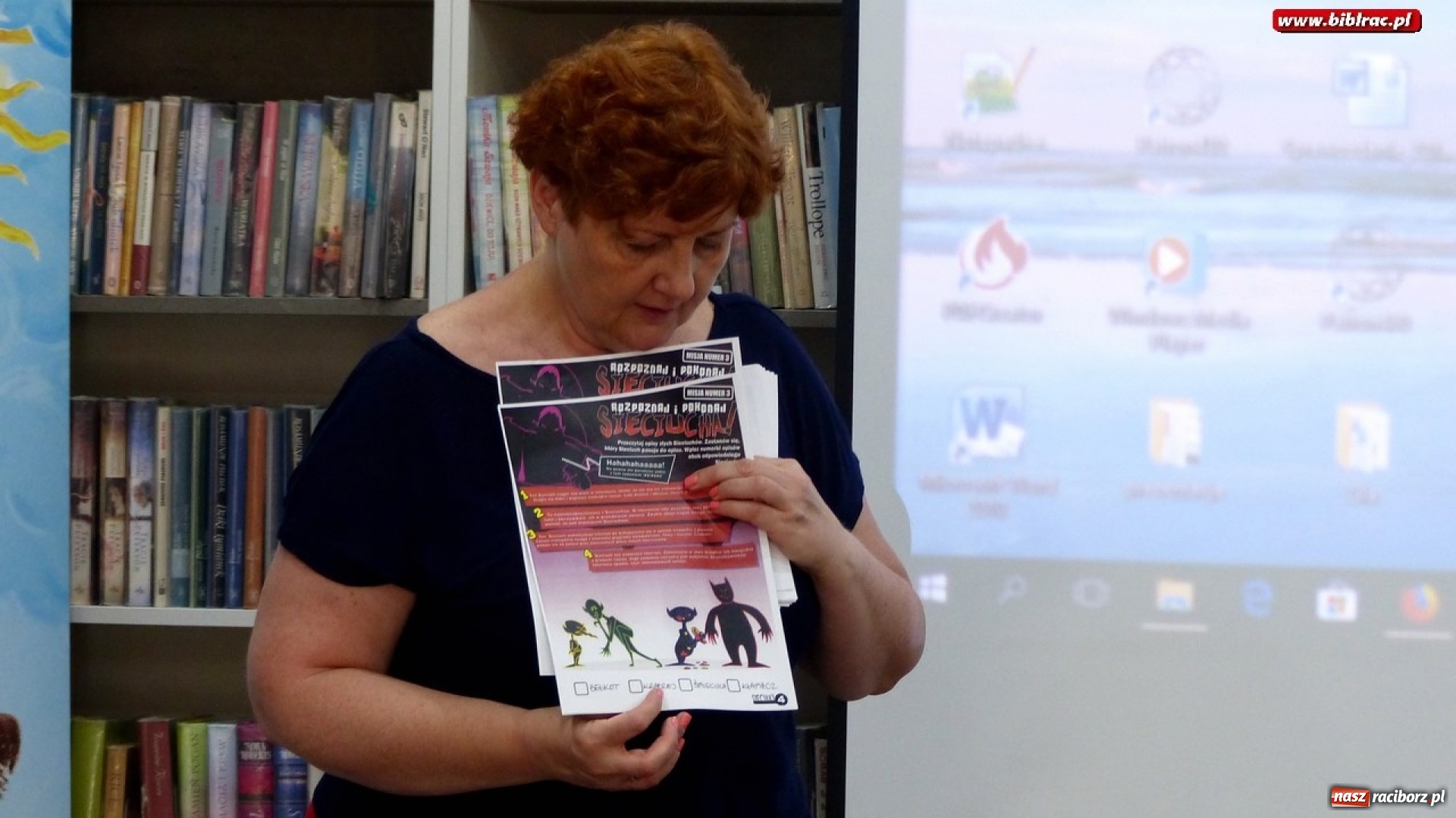 Zdjęcie w galerii na portalu naszraciborz.pl: Sieciaki na wakacjach w raciborskiej bibliotece wiadomości z regionu