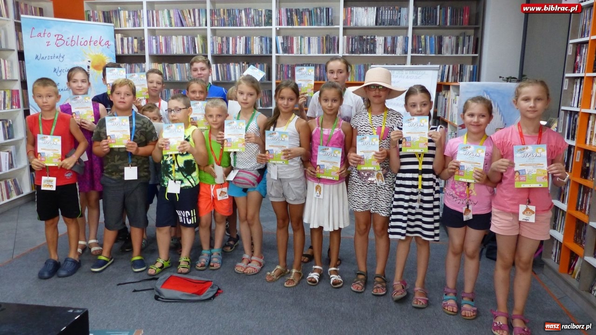 Zdjęcie w galerii na portalu naszraciborz.pl: Sieciaki na wakacjach w raciborskiej bibliotece wiadomości z regionu