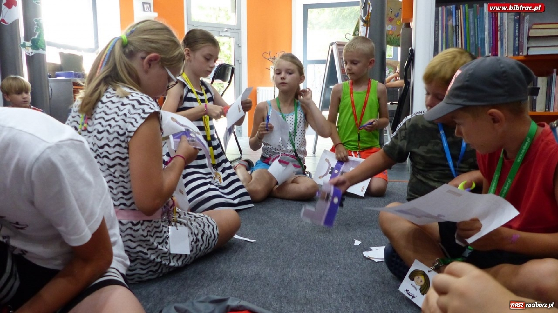 Zdjęcie w galerii na portalu naszraciborz.pl: Sieciaki na wakacjach w raciborskiej bibliotece wiadomości z regionu