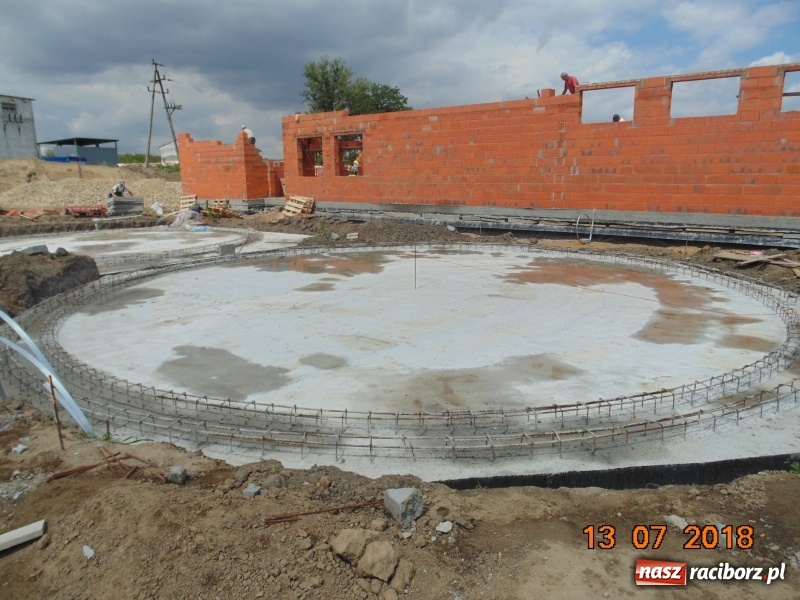 Zdjęcie w galerii na portalu naszraciborz.pl: Gmina Nędza - ruszyła budowa oczyszczalni ścieków w Ciechowicach wiadomości z regionu