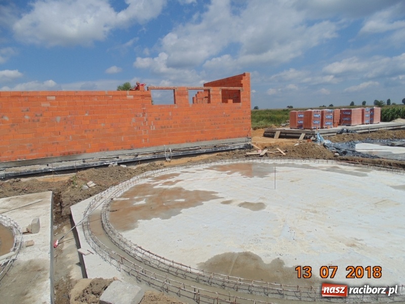 Zdjęcie w galerii na portalu naszraciborz.pl: Gmina Nędza - ruszyła budowa oczyszczalni ścieków w Ciechowicach wiadomości z regionu