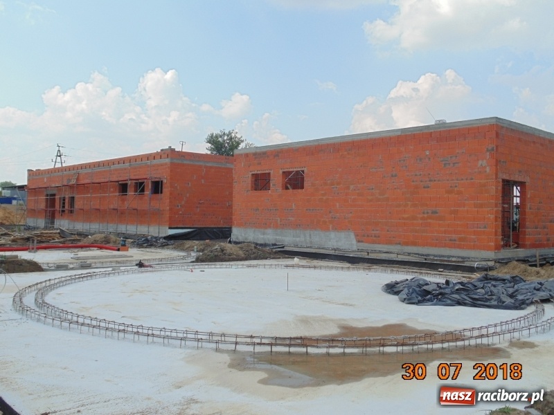 Zdjęcie w galerii na portalu naszraciborz.pl: Gmina Nędza - ruszyła budowa oczyszczalni ścieków w Ciechowicach wiadomości z regionu