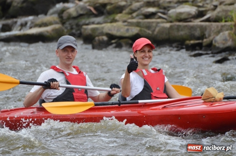 Zdjęcie w galerii na portalu naszraciborz.pl: Z nurtem Odry i w górę Ulgi, czyli spływ kajakowy Pętlą Diabeusza wiadomości z regionu
