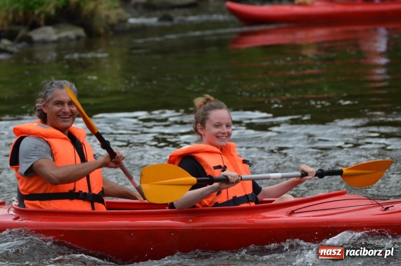 Zdjęcie w galerii na portalu naszraciborz.pl: Z nurtem Odry i w górę Ulgi, czyli spływ kajakowy Pętlą Diabeusza wiadomości z regionu