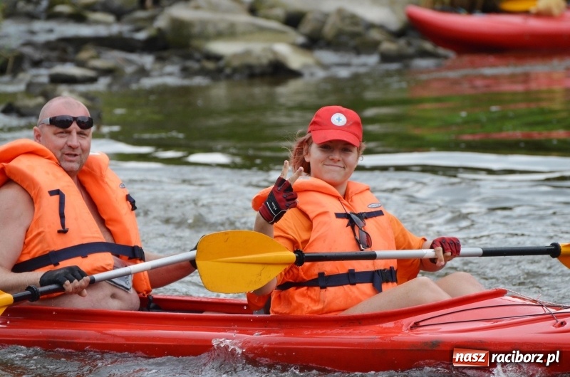 Zdjęcie w galerii na portalu naszraciborz.pl: Z nurtem Odry i w górę Ulgi, czyli spływ kajakowy Pętlą Diabeusza wiadomości z regionu