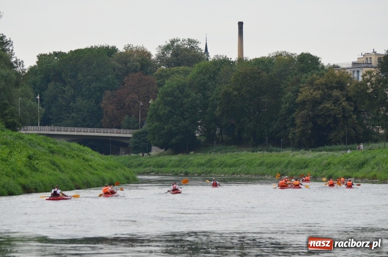 Zdjęcie w galerii na portalu naszraciborz.pl: Z nurtem Odry i w górę Ulgi, czyli spływ kajakowy Pętlą Diabeusza wiadomości z regionu