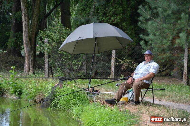 Zdjęcie w galerii na portalu naszraciborz.pl: Na tworkowskim Trzecioku wędkowali emeryci  wiadomości z regionu
