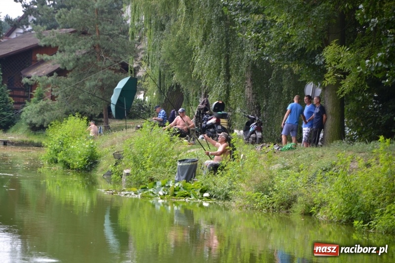 Zdjęcie w galerii na portalu naszraciborz.pl: Na tworkowskim Trzecioku wędkowali emeryci  wiadomości z regionu