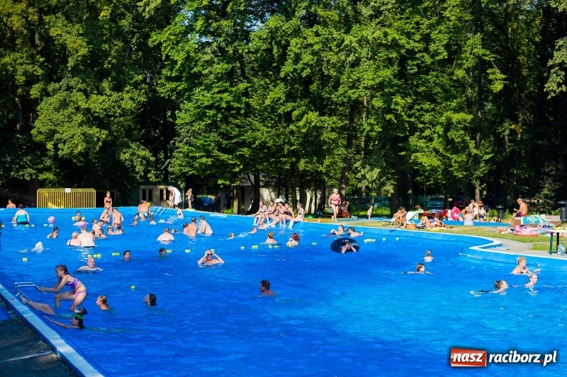 Zdjęcie w galerii na portalu naszraciborz.pl: Kąpielisko w Tworkowie. Kameralnie przy zamku  wiadomości z regionu