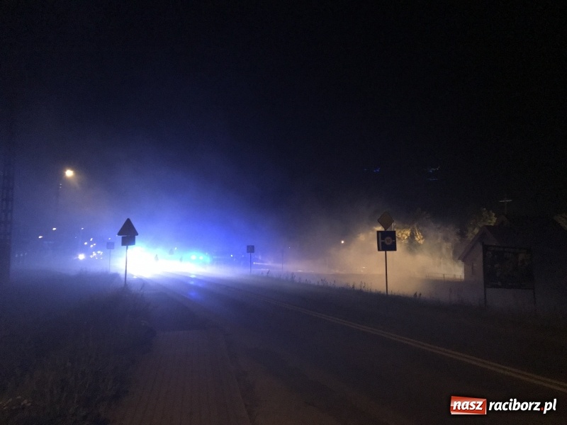 Zdjęcie w galerii na portalu naszraciborz.pl: Ogromne zadymienie wskutek pożaru na granicy Rzuchowa i Kornowaca wiadomości z regionu