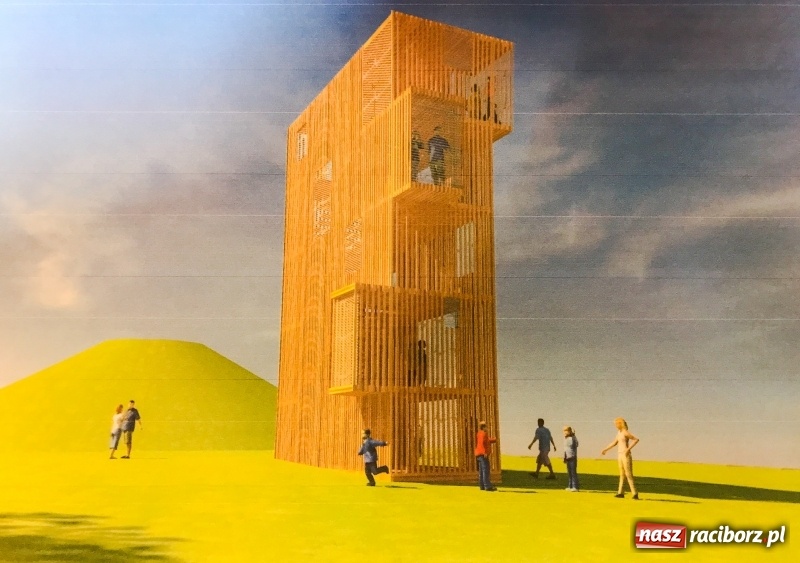 Zdjęcie w galerii na portalu naszraciborz.pl: Tak ma wyglądać wieża widokowa w Raciborzu-Brzeziu na wzgórzu Lipki  wiadomości z regionu