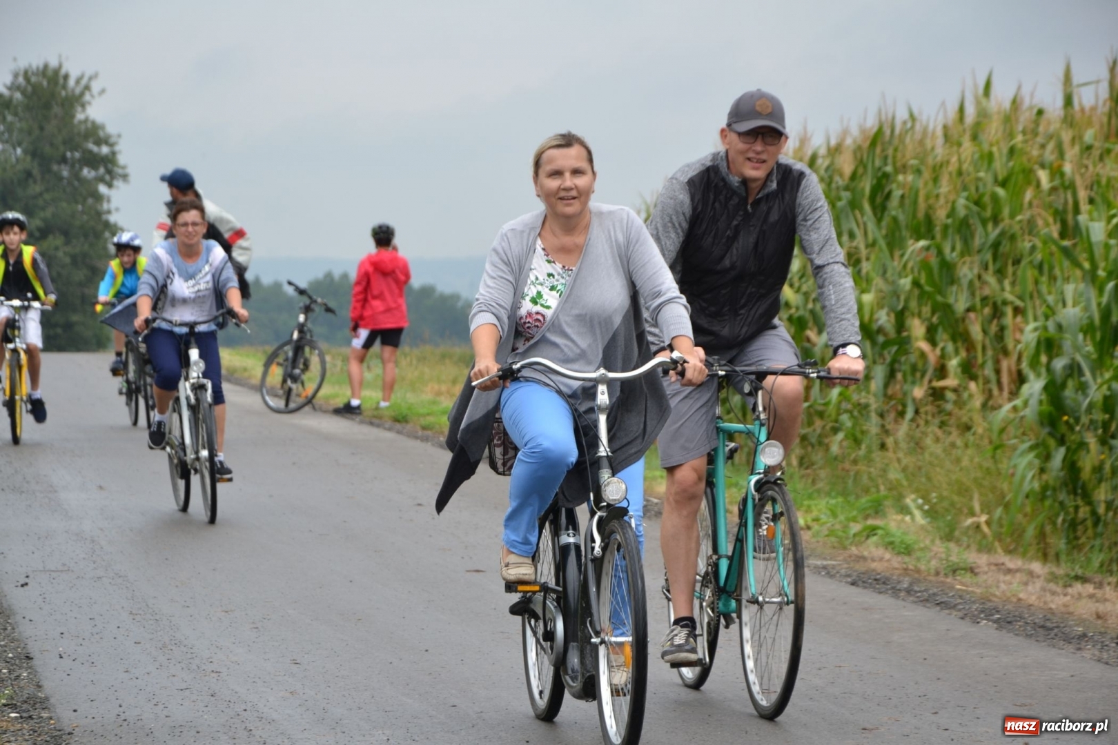 Zdjęcie w galerii na portalu naszraciborz.pl: Krzyżanowice. Gminny rajd rowerowy z firmą Alas Utex  wiadomości z regionu
