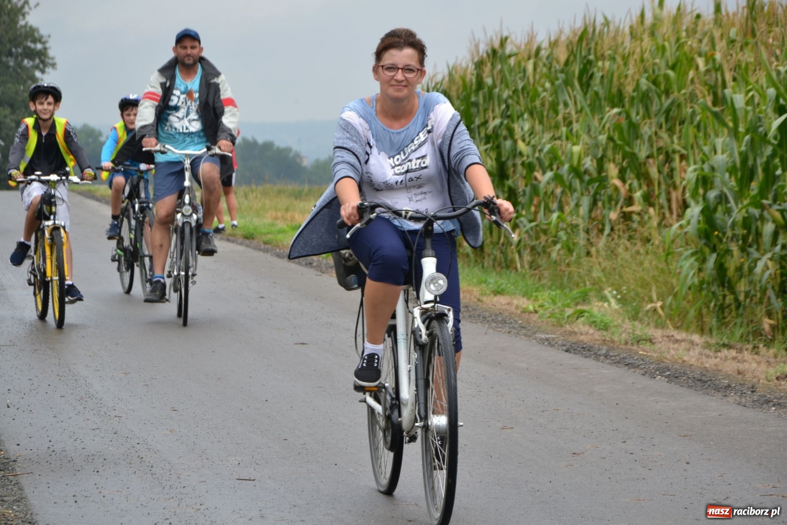 Zdjęcie w galerii na portalu naszraciborz.pl: Krzyżanowice. Gminny rajd rowerowy z firmą Alas Utex  wiadomości z regionu