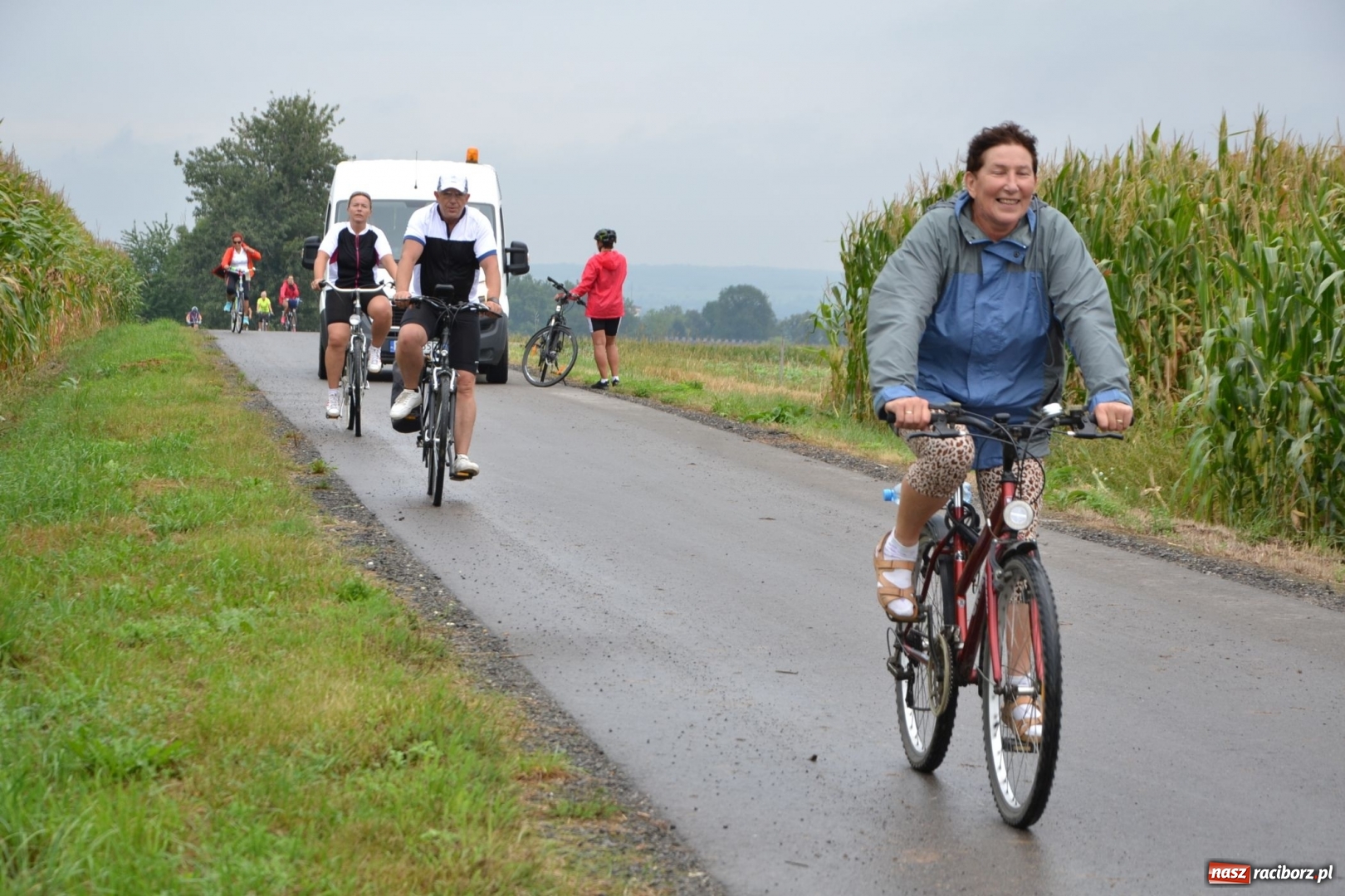 Zdjęcie w galerii na portalu naszraciborz.pl: Krzyżanowice. Gminny rajd rowerowy z firmą Alas Utex  wiadomości z regionu