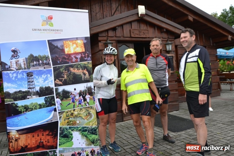 Zdjęcie w galerii na portalu naszraciborz.pl: Krzyżanowice. Gminny rajd rowerowy z firmą Alas Utex  wiadomości z regionu