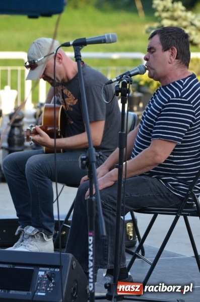 Zdjęcie w galerii na portalu naszraciborz.pl: Roman Roczeń wystąpił na przystani kajakowej wiadomości z regionu