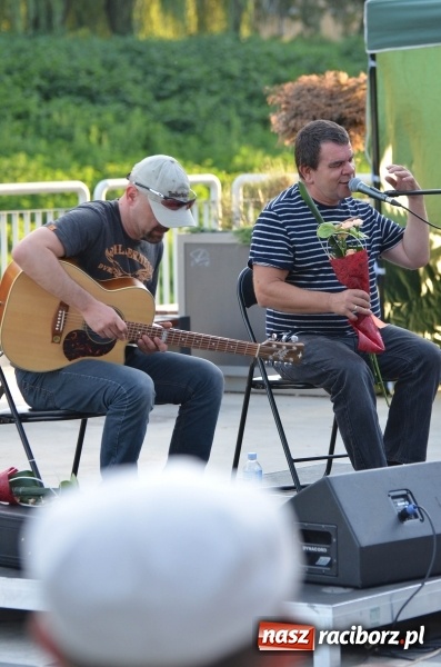 Zdjęcie w galerii na portalu naszraciborz.pl: Roman Roczeń wystąpił na przystani kajakowej wiadomości z regionu