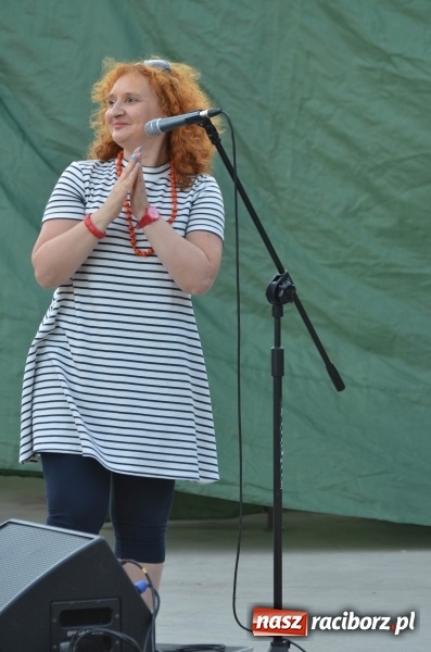 Zdjęcie w galerii na portalu naszraciborz.pl: Roman Roczeń wystąpił na przystani kajakowej wiadomości z regionu