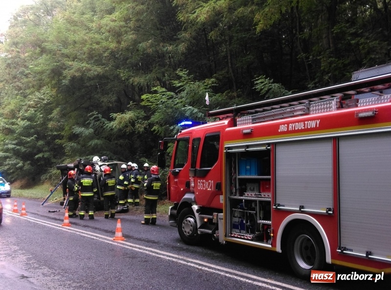 Zdjęcie w galerii na portalu naszraciborz.pl: Citroen Jumper wypadł z drogi na DW 935  wiadomości z regionu