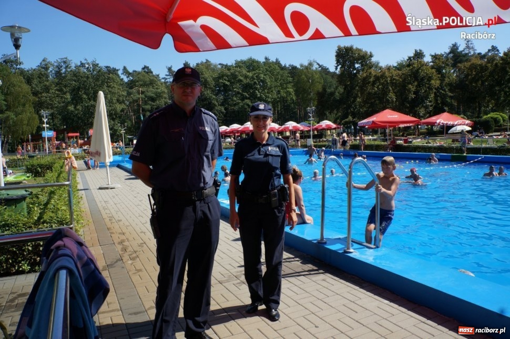 Zdjęcie w galerii na portalu naszraciborz.pl: Policja i WOPR skontrolowały kąpieliska  wiadomości z regionu