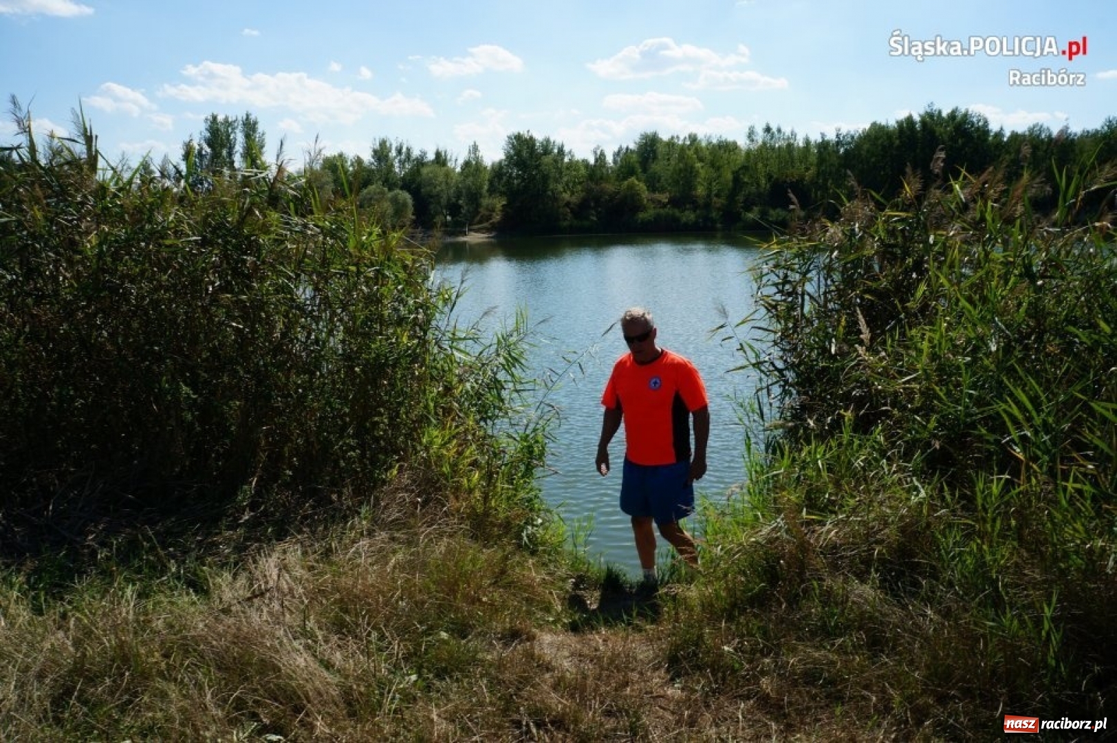 Zdjęcie w galerii na portalu naszraciborz.pl: Policja i WOPR skontrolowały kąpieliska  wiadomości z regionu