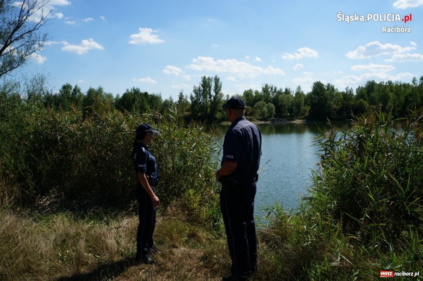 Zdjęcie w galerii na portalu naszraciborz.pl: Policja i WOPR skontrolowały kąpieliska  wiadomości z regionu